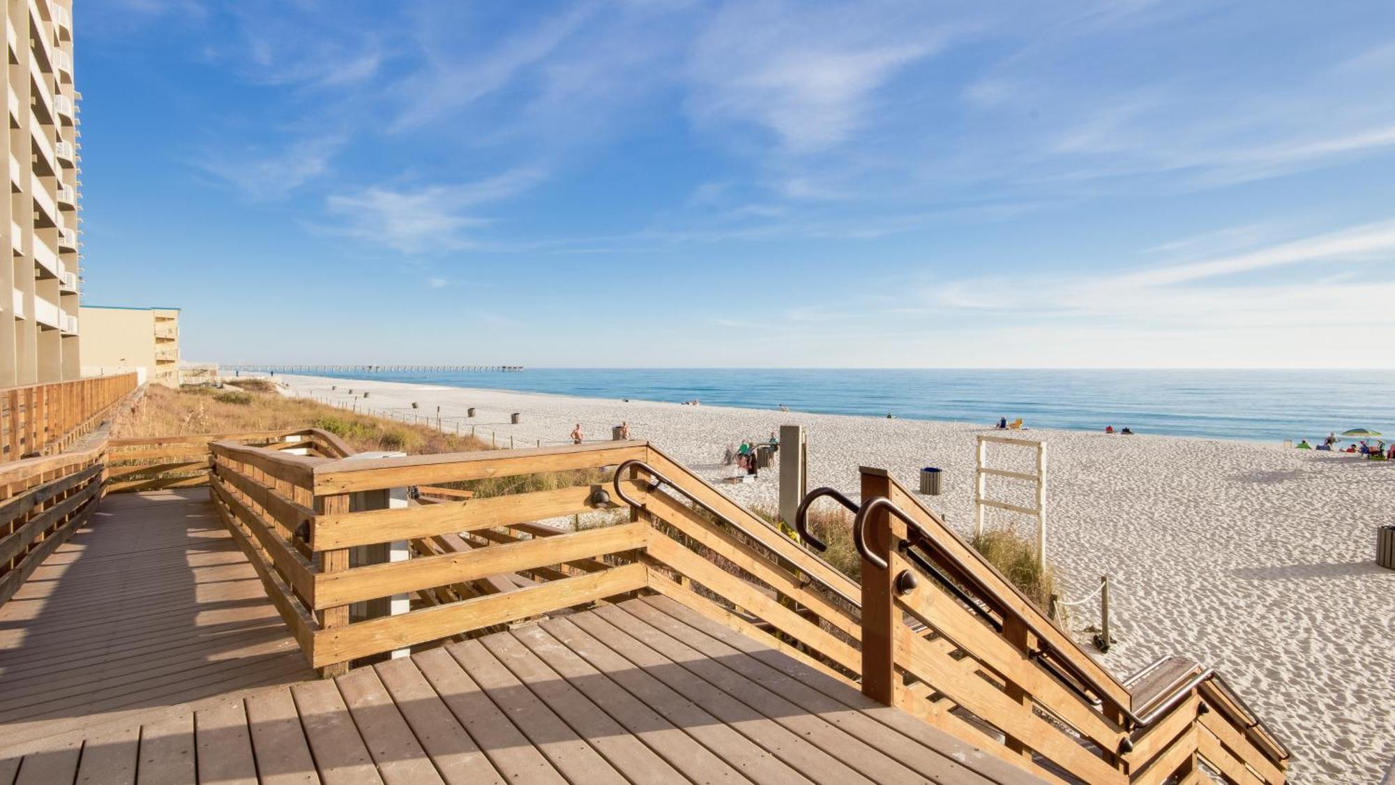 Tidewater Escape: 1Br/2Ba Beachfront Condo, Sleeps 6, Gulf Views & Comfort! Panama City Beach Εξωτερικό φωτογραφία