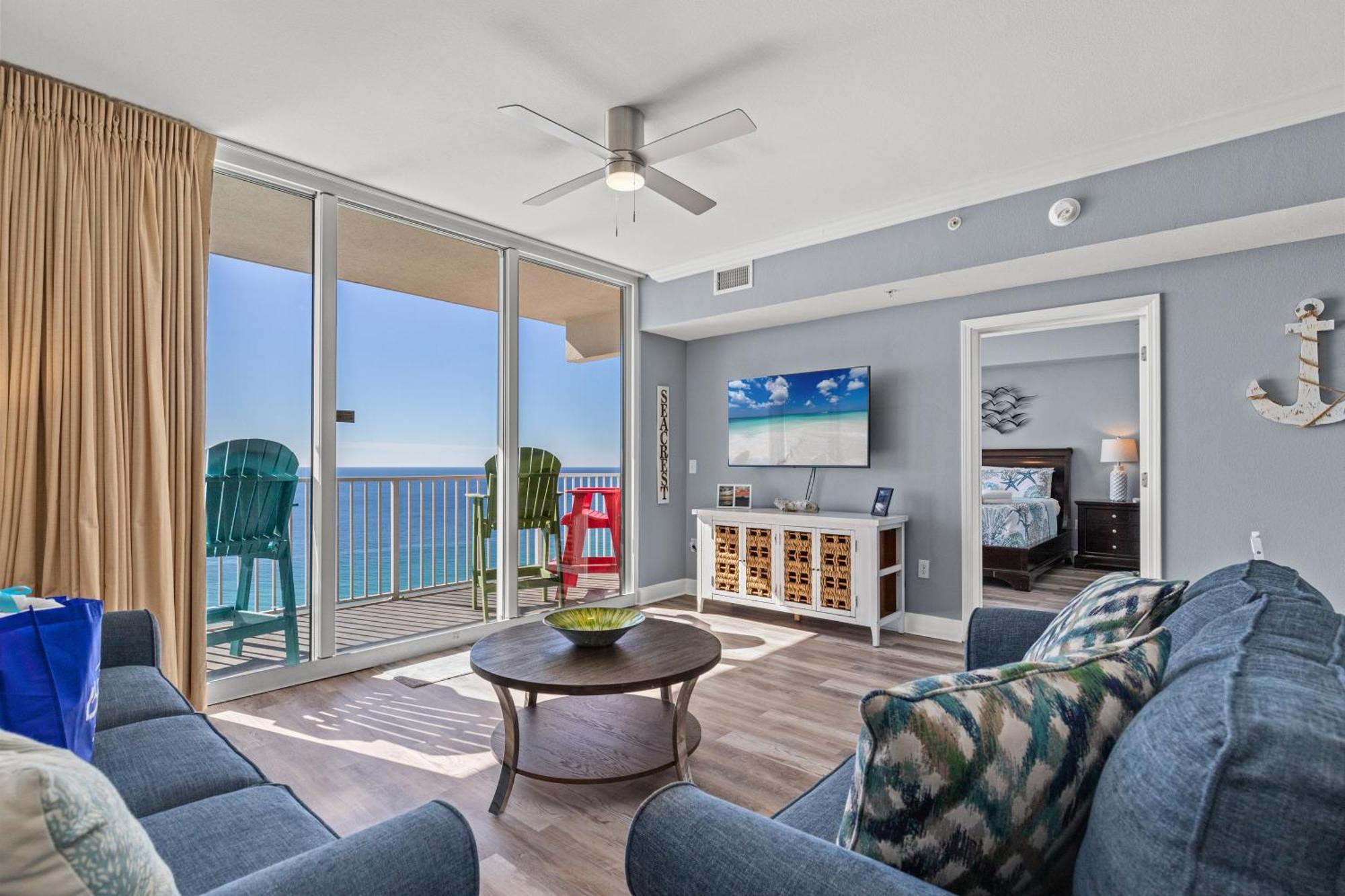 Tidewater Escape: 1Br/2Ba Beachfront Condo, Sleeps 6, Gulf Views & Comfort! Panama City Beach Εξωτερικό φωτογραφία