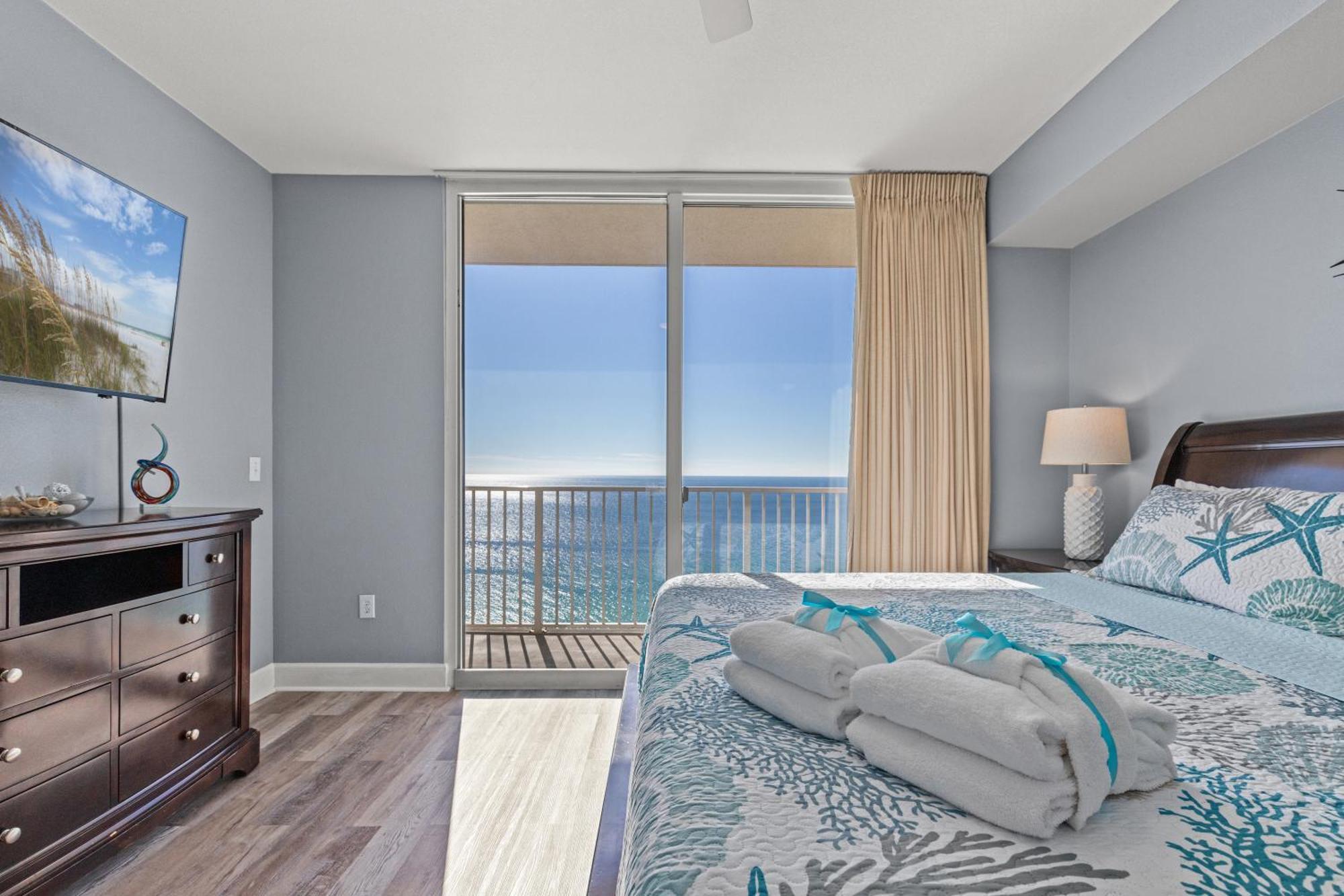 Tidewater Escape: 1Br/2Ba Beachfront Condo, Sleeps 6, Gulf Views & Comfort! Panama City Beach Εξωτερικό φωτογραφία