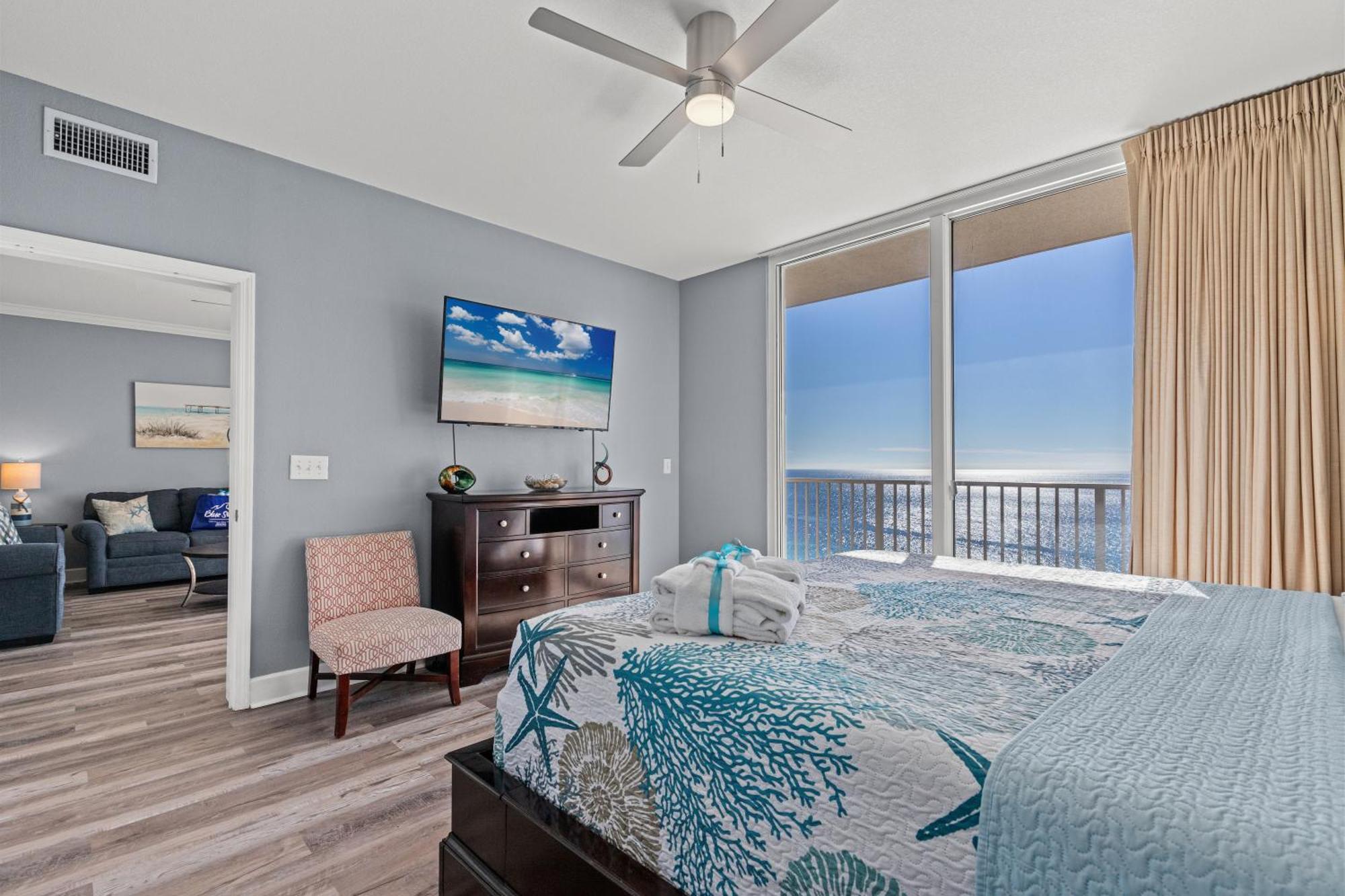 Tidewater Escape: 1Br/2Ba Beachfront Condo, Sleeps 6, Gulf Views & Comfort! Panama City Beach Εξωτερικό φωτογραφία