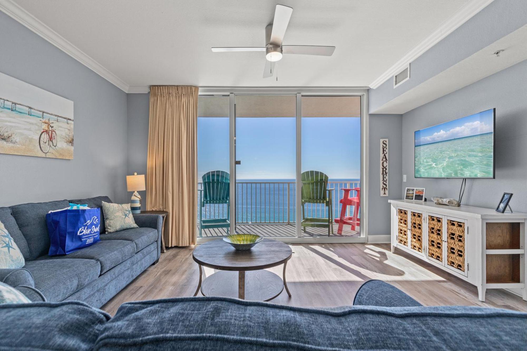 Tidewater Escape: 1Br/2Ba Beachfront Condo, Sleeps 6, Gulf Views & Comfort! Panama City Beach Εξωτερικό φωτογραφία