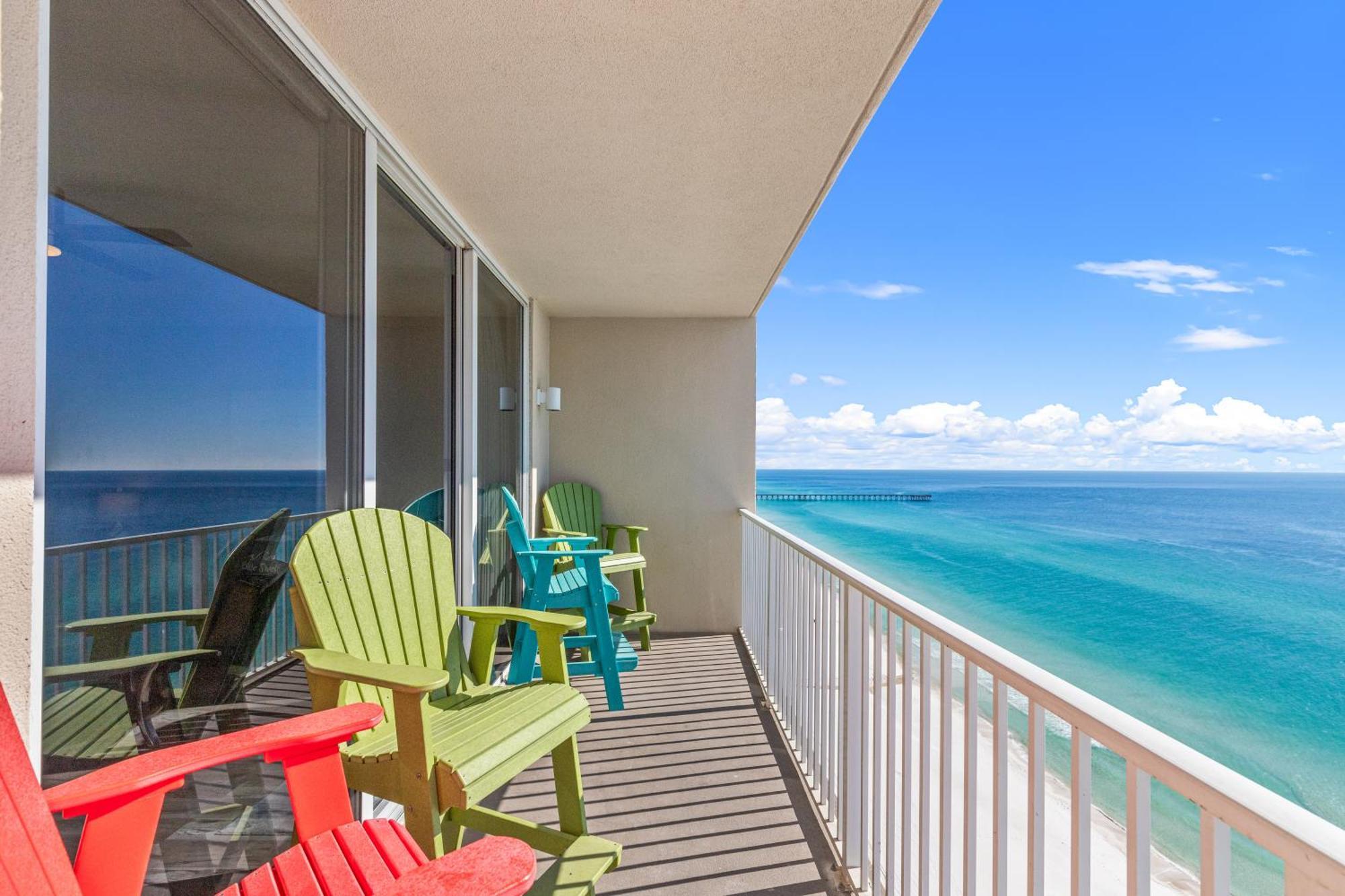 Tidewater Escape: 1Br/2Ba Beachfront Condo, Sleeps 6, Gulf Views & Comfort! Panama City Beach Εξωτερικό φωτογραφία