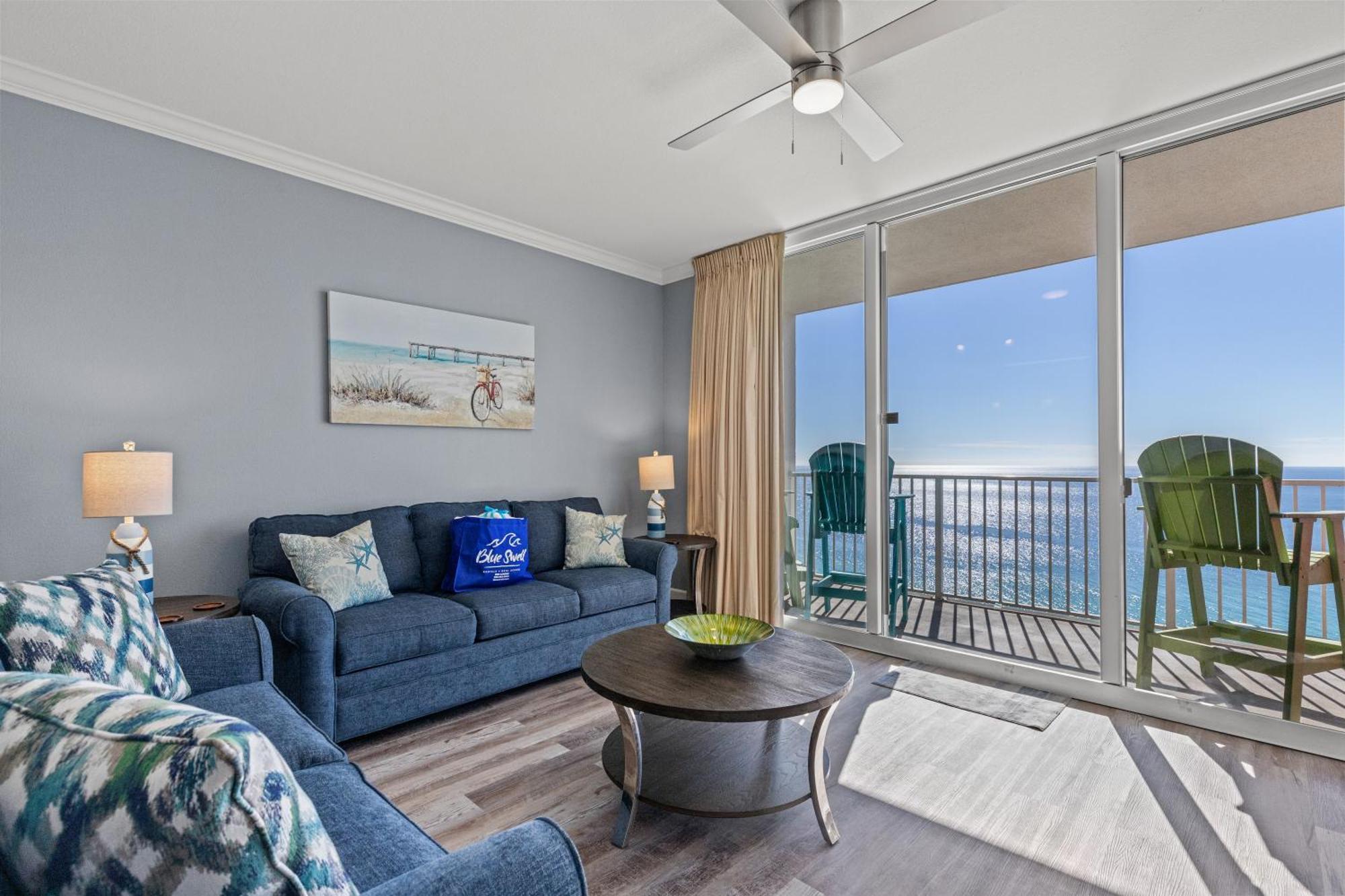 Tidewater Escape: 1Br/2Ba Beachfront Condo, Sleeps 6, Gulf Views & Comfort! Panama City Beach Εξωτερικό φωτογραφία